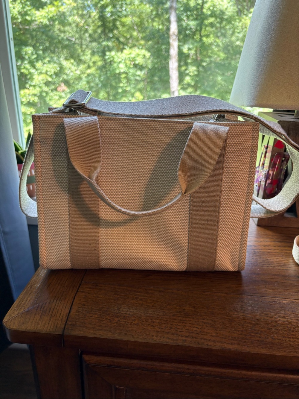 lululemon athletica Tan Canvas Tote with Shoulder Strap - Picture 2 of 3